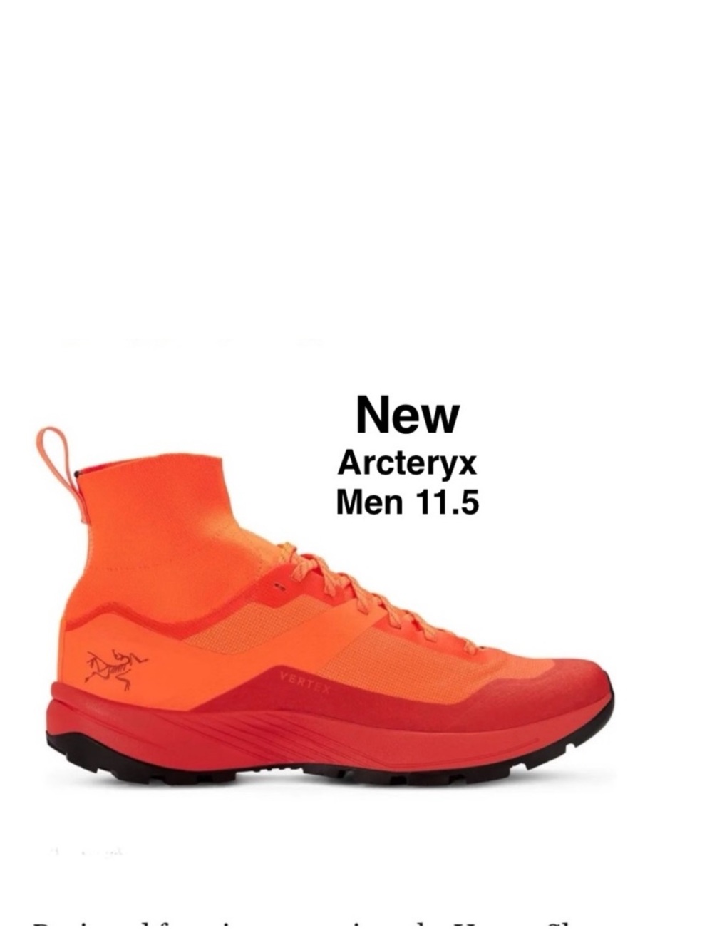 New Arc'teryx Vertex Men Shoe Performance Alpine Running Shoe Men US11.5⭐️